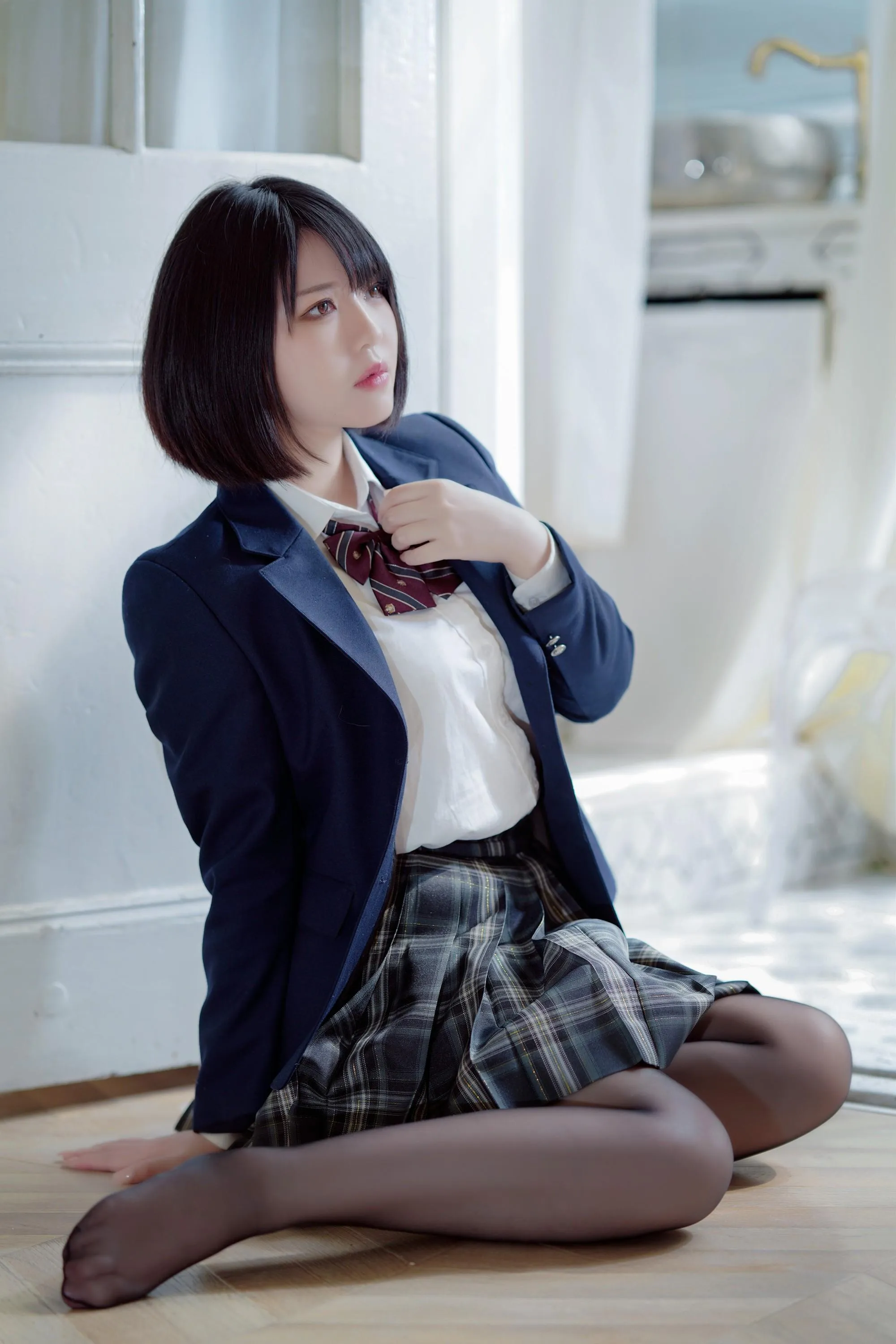 半半子 – NO.46 彼女の制服姿が好き [54P]插图9
